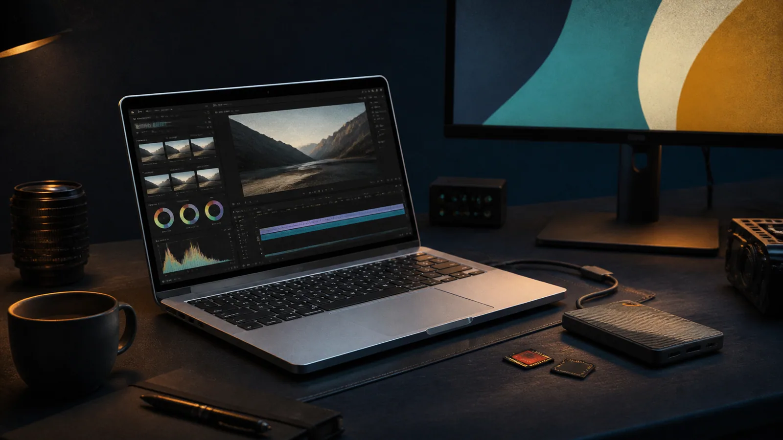 Apple MacBook Pro 14-inch M5 editorial illustration