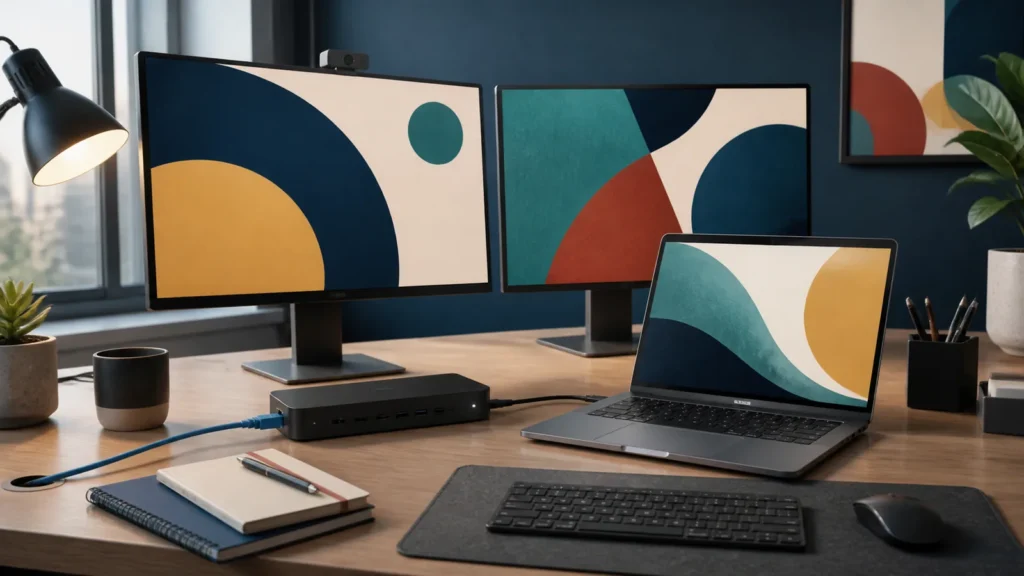 Dell Pro 14 Premium business laptop editorial illustration