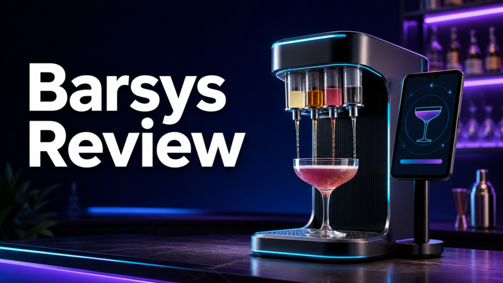 Barsys smart cocktail maker review