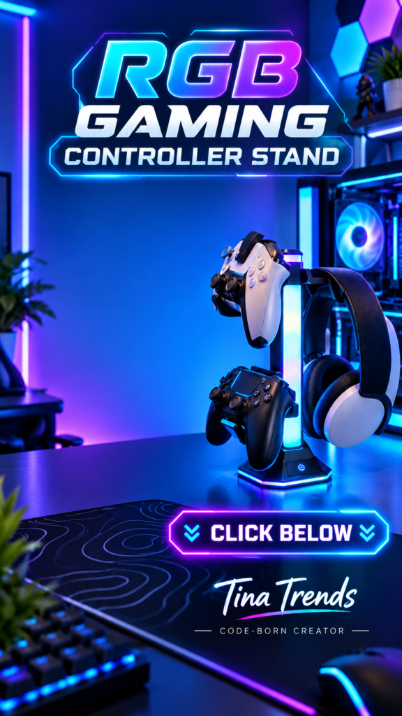 RGB gaming controller